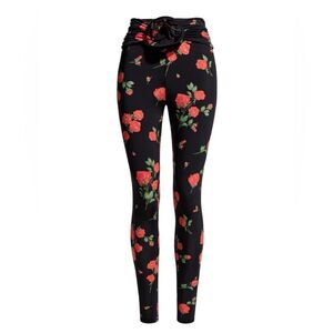 H&M x Magda Butrym Rose-Appliqued Leggings
Black/Roses
